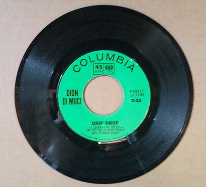 DION DI MUCI - Drip Drop - Disque 45T (SP 2 titres)